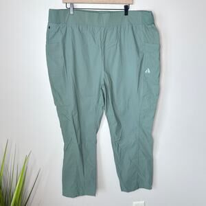 Eddie Bauer 24W‎ First Ascent Pull-On Elastic Waist Ankle Pants Hiking Outdoors